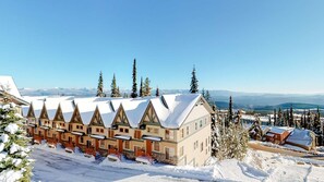 Exterior - True ski-in / ski-out 4-bedroom condo with private hot tub at Big White (Beaverdell)