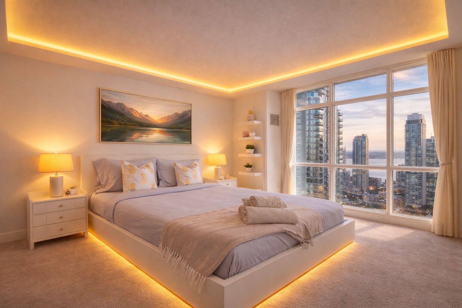 Suite Deluxe, balcón, vista a la ciudad
