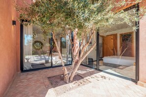 Terrace/patio - Villa Dar Bohō - Swimming pool not overlooked (MARRAKECH)