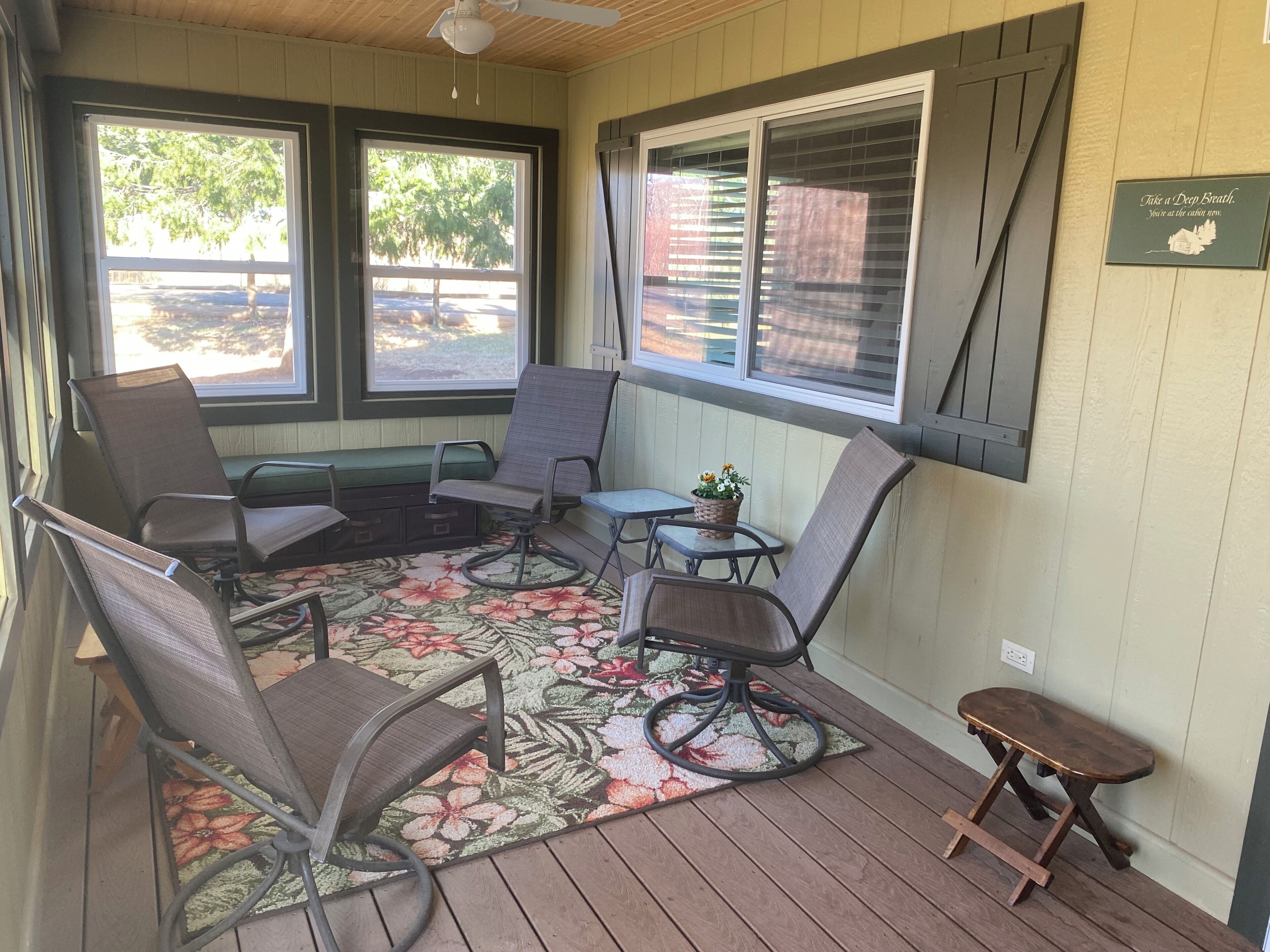 Enceinte de l’hébergement