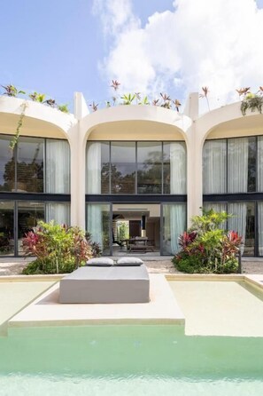 Villa Classique, vue jardin | Terrasse/Patio