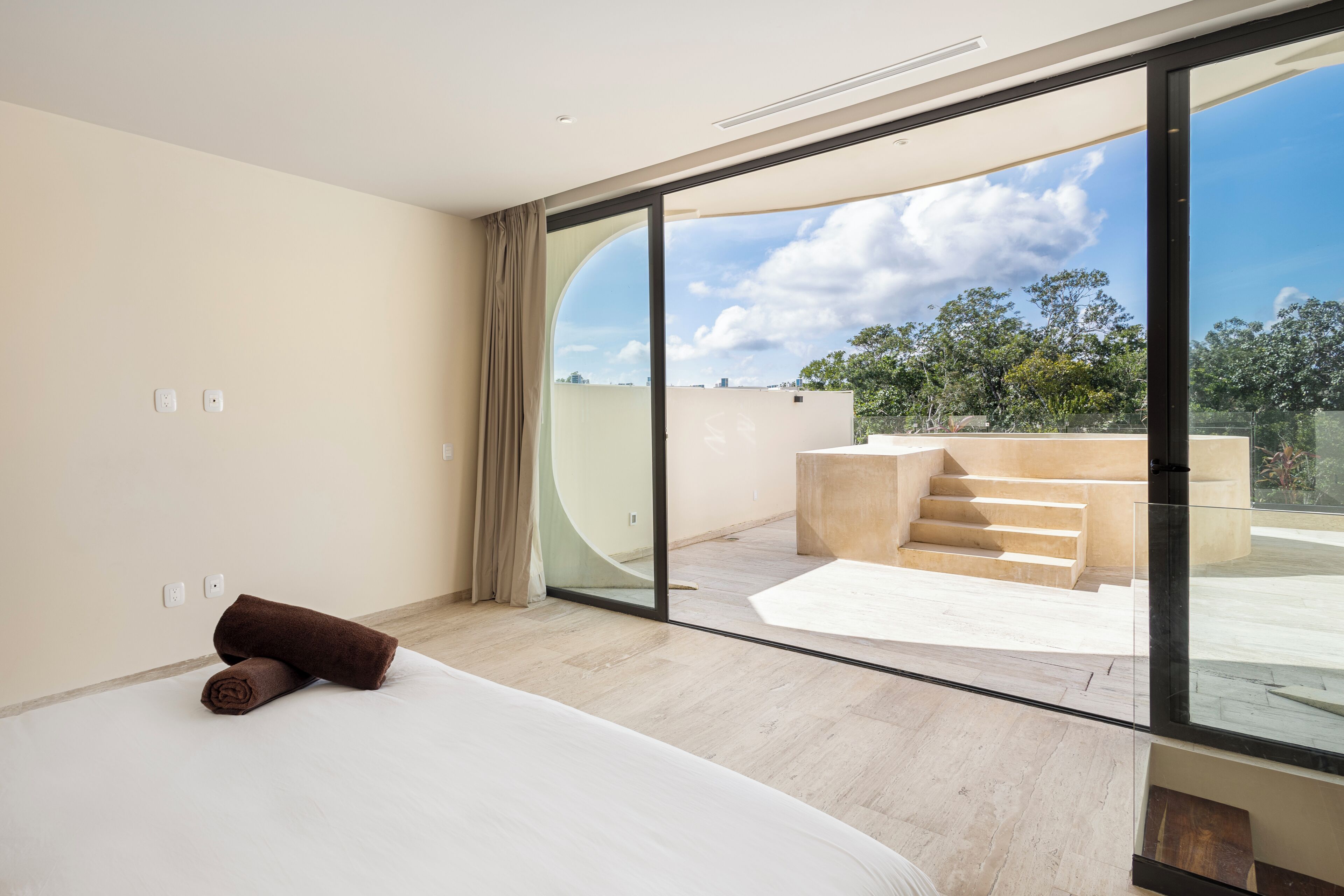 클래식 빌라, 정원 전망