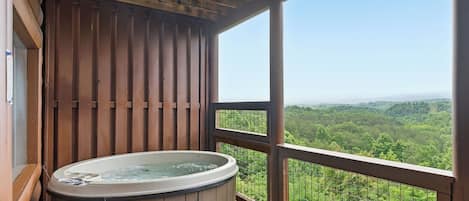 Bain à remous extérieur