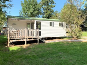 Exterior - Cozy mobile home with terrace - 3 guests (Verruyes)