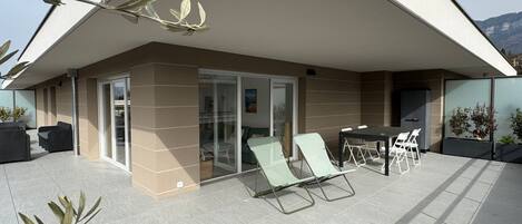 Restauration en plein air