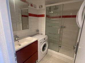 Bathroom - Duplex sea and port view - 4 guests (Le Barcarès)