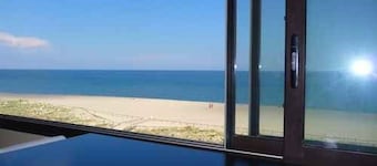 Duplex with sea view, AC - 6 guests