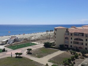 Exterior - Studio with loggia, sea view - 4 guests (Le Barcarès)