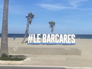Beach - Studio with loggia, sea view - 4 guests (Le Barcarès)