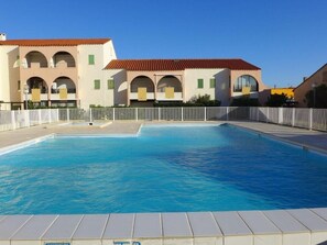 Pool - Villa with parking and AC - 6 guests (Le Barcarès)