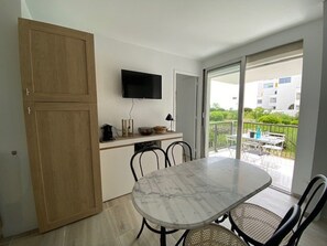 Dining - Renovated apartment sea view, parking - 4 guests (Le Barcarès)