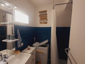 Bathroom - Large studio sea view - 3/4 guests (Le Barcarès)
