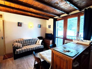 TV - Cozy studio, slopes view - 4 guests (Pra-Loup)