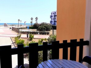 Outdoor dining - Pleasant apartment sea view - 4 guests (Le Barcarès)