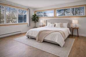 Tabla de planchar con plancha, wifi y ropa de cama 