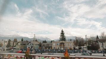 Kamar Single, pemandangan gunung | Tempat parkir