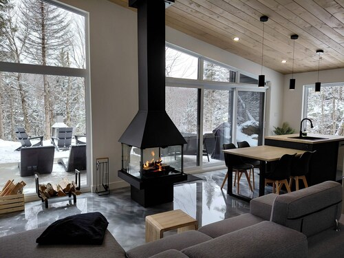 Le Pic Étoilé: Spa/Sauna/Cold bath in the woods - relaxation under the stars