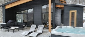 Le Pic Étoilé: Spa/Sauna/Cold bath in the woods - relaxation under the stars