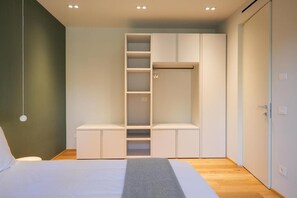 Apartemen, pemandangan kebun