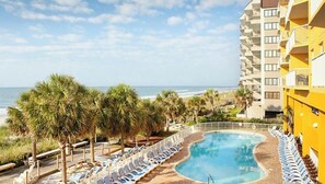 Indoor pool, outdoor pool - Cozy 1-bedroom condo with AC in fantastic North Myrtle Beach (North Myrtle Beach)