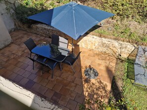 Outdoor dining - Les Volets Gris au Bugue - 6-person house in the heart of the Dordogne (Le Bugue)