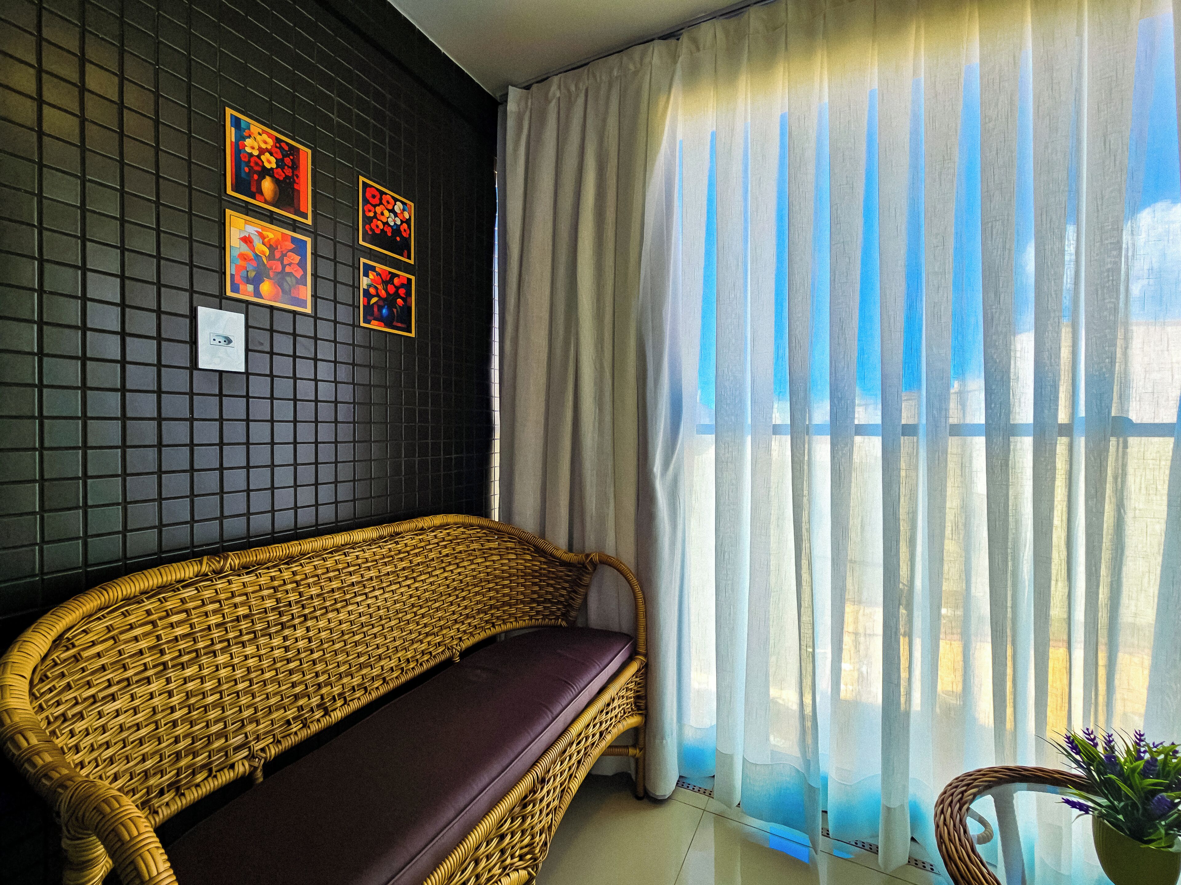 Studio Superior, balkon, pemandangan laut | Interior