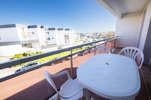 Plages & bourg à pieds : appartement 2 chambres