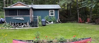Cozy Adirondack Camp for Two with Nearby Waterfront Access
