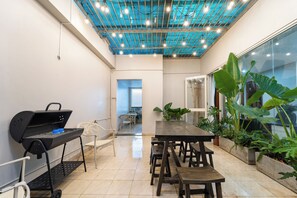 Penthouse Superior, pemandangan kota | Tempat makan