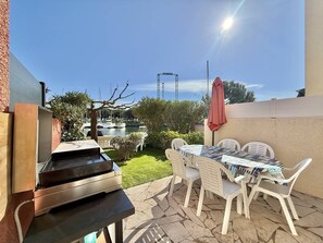 Outdoor dining - CAP D'AGDE - Marina // Ref 0420 (CAP D'AGDE)