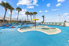 Pool - Beachfront Bliss 1807-Gulf Front-Sleeps 6 (Panama City)