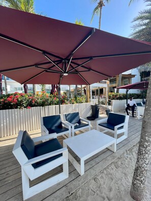 Terrace/patio - Laguna Azul Boca Beach (Boca Chica)