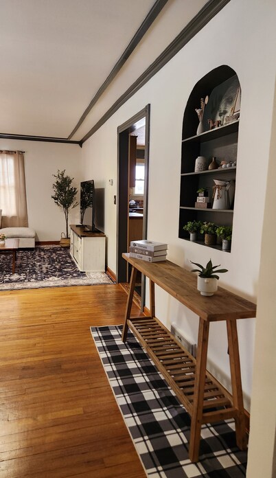 ​Upstate Oasis: Moody Chic Interior & Summer Pool Fun