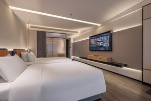 Classic Double Room | Premium bedding, down duvets, free minibar, desk - Shanghai Yun He Ye Bo hotel (Shanghai)