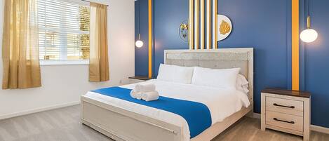 Chambre Deluxe, 1 très grand lit, non-fumeurs