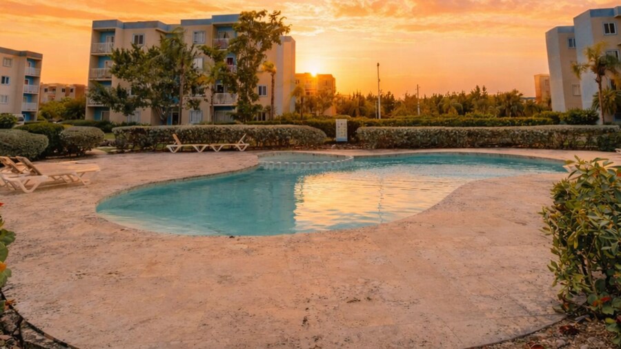 Elegant Pool-view Apartment Near Punta Cana Beach