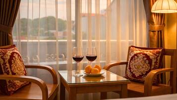 Deluxe Double Room, 1 King Bed, Private Bathroom, Garden View | Minibar, desk, laptop workspace, rollaway beds