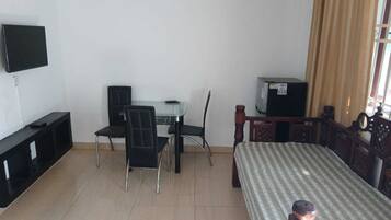 Appartement, balcon, vue plage