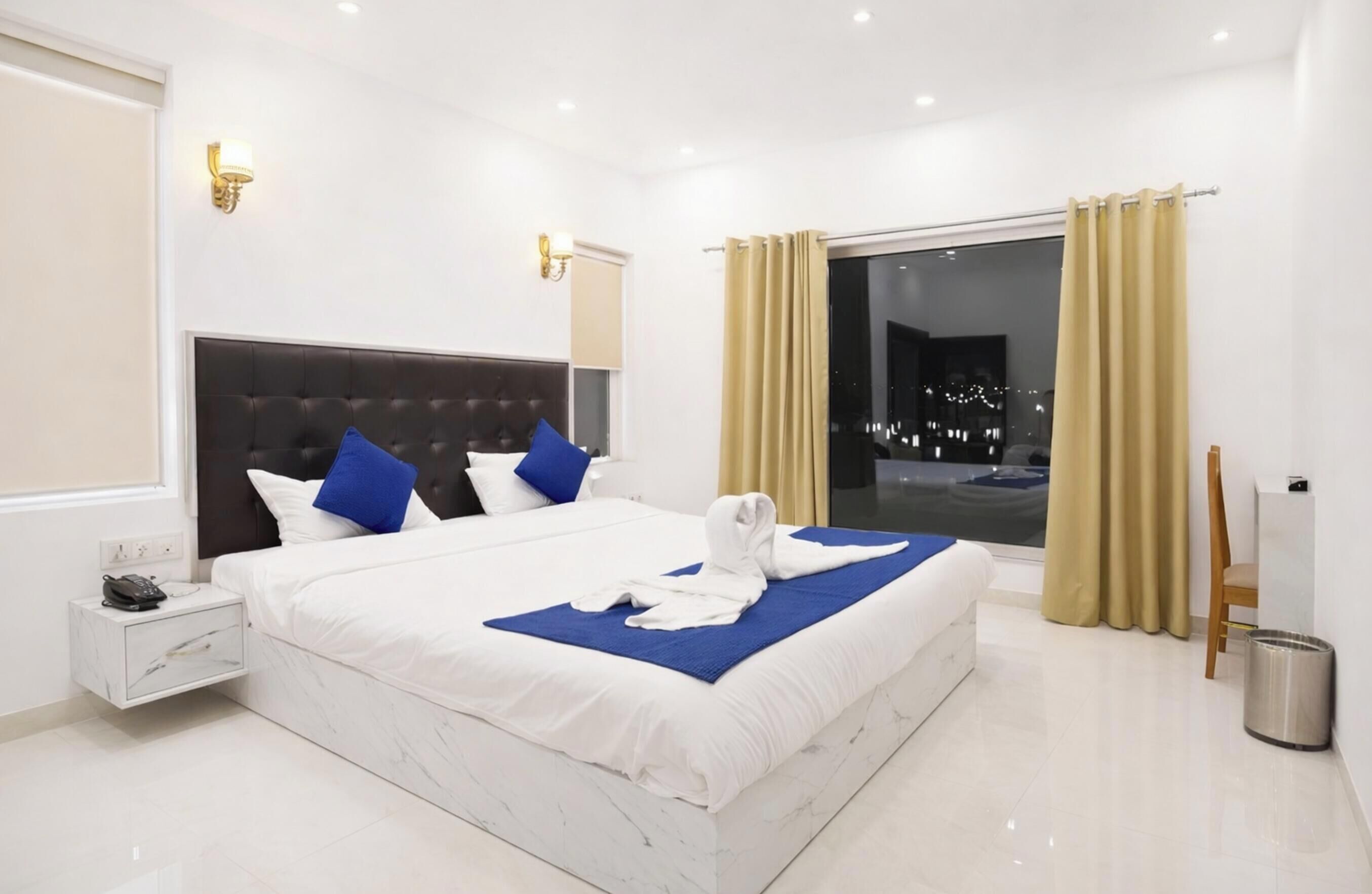 Dobbeltrom – premium, fjellutsikt