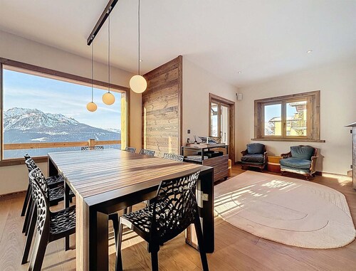 Luxury Alpine Chalet in La Rosiere for 12 Guests
