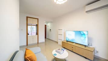 Suite Keluarga, 1 Tempat Tidur Queen, Bebas Asap Rokok, pemandangan kota | Area keluarga