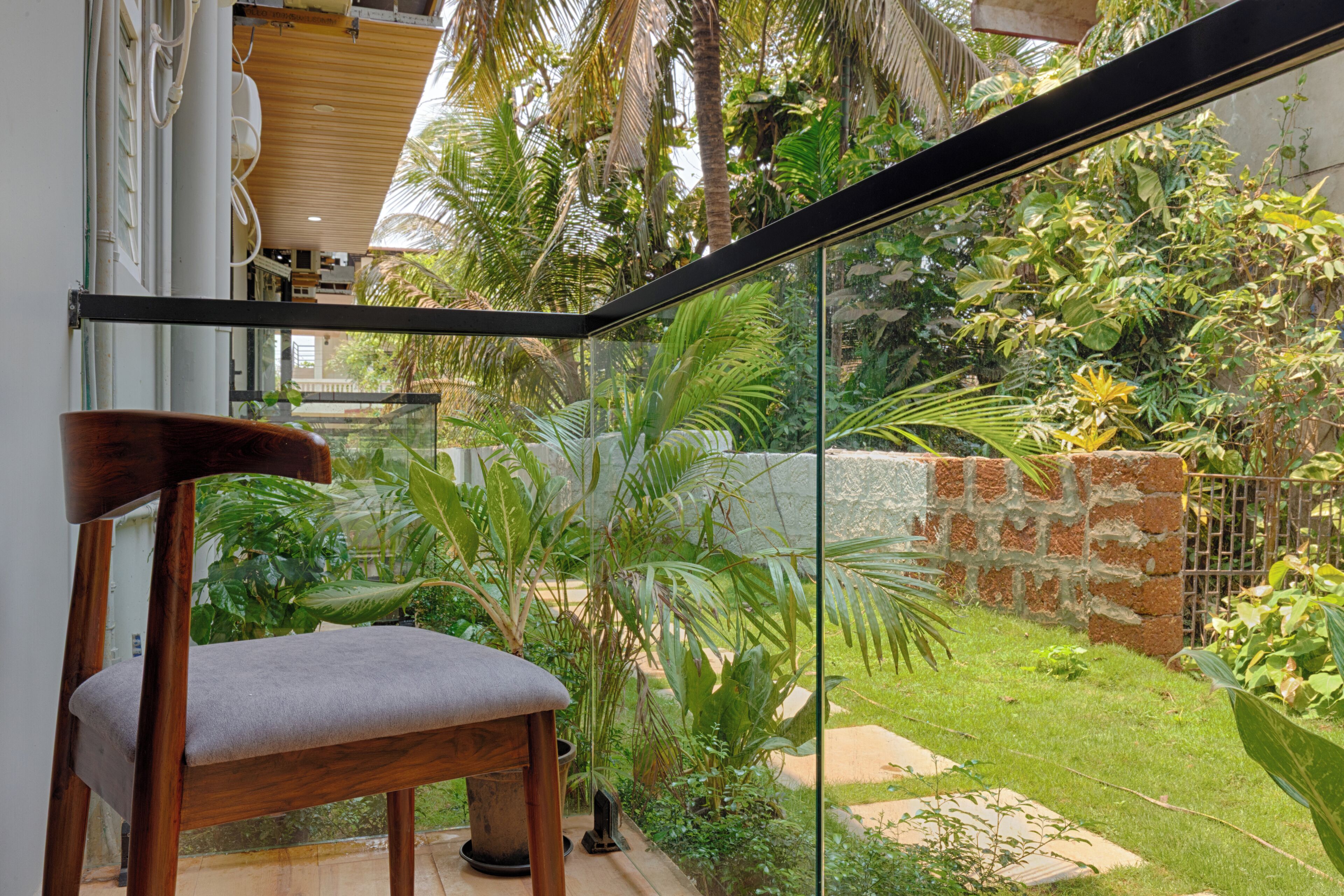 Deluxe Double Room, 1 Queen Bed, Balcony, Garden View | Balcony view