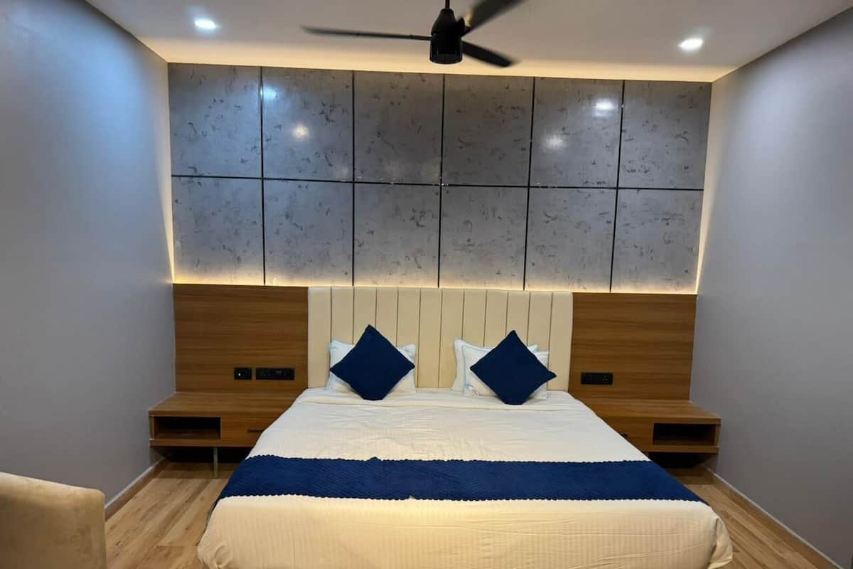 豪華雙人房, 1 張加大雙人床, 露台, 花園景