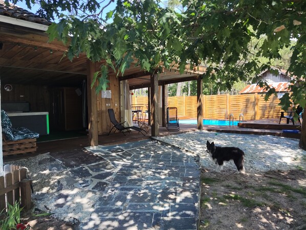 Overnatningsstedets område