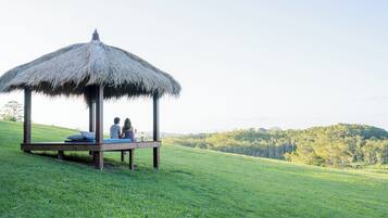 Hus Panoramic - utsikt mot trädgården | Boendeområde