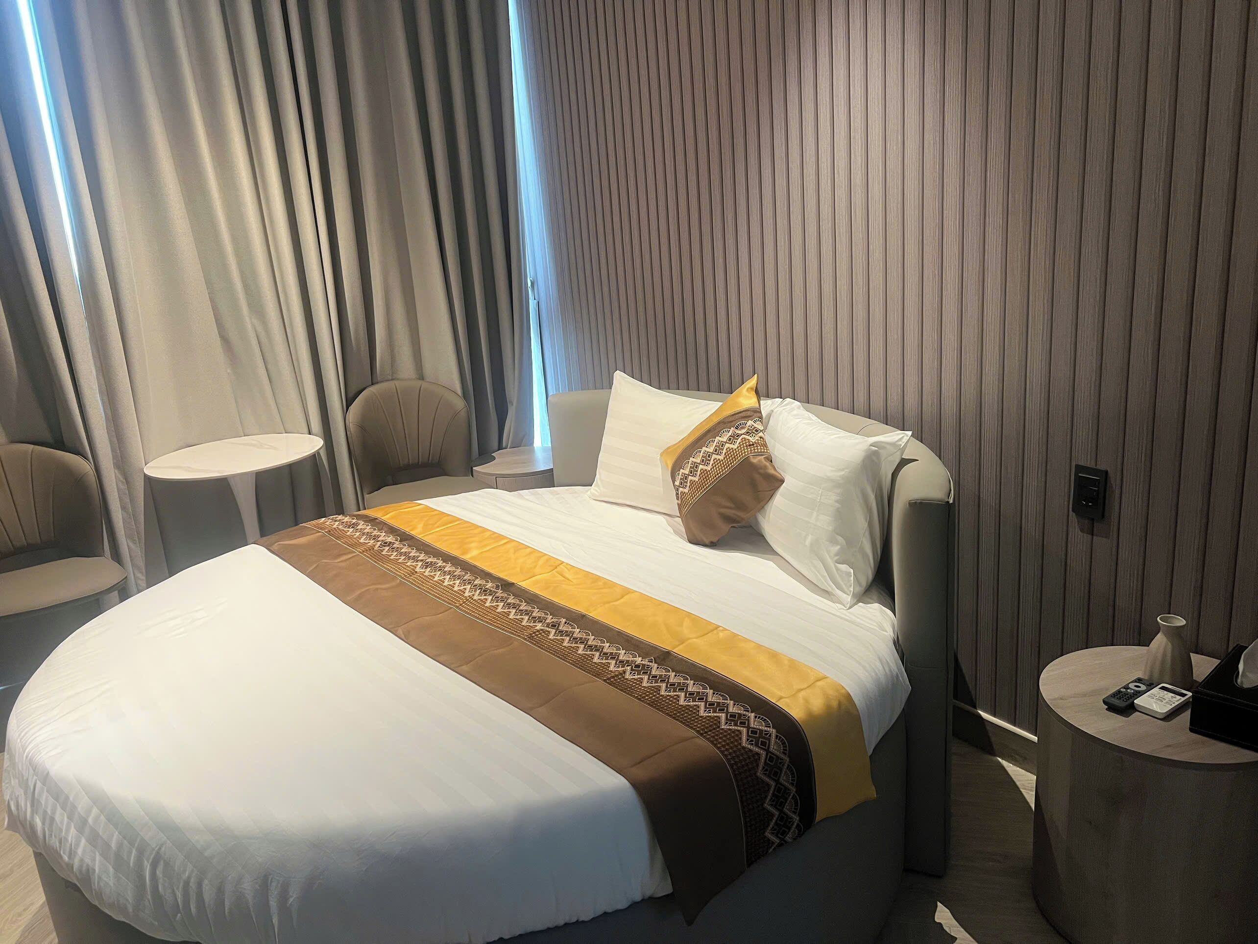 Habitación doble de lujo, 1 cama Queen size, para no fumadores, vista a la ciudad