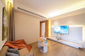 Superior-suite - flere senge - ikke-ryger - byudsigt | Opholdsområde