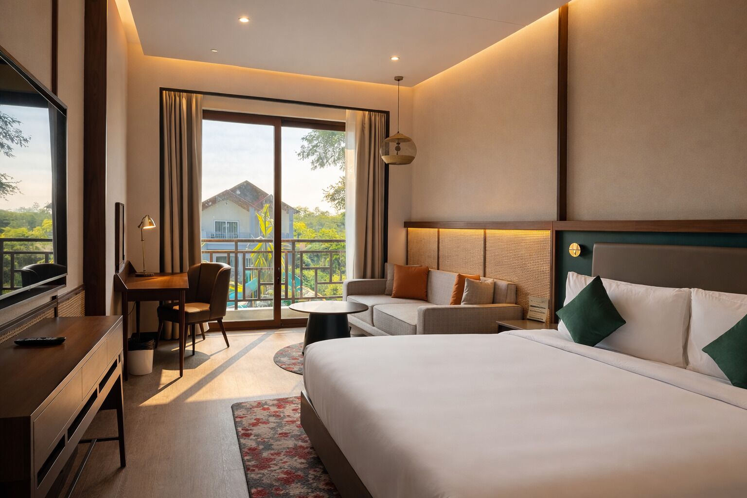 Comfort Double Room, Garden View