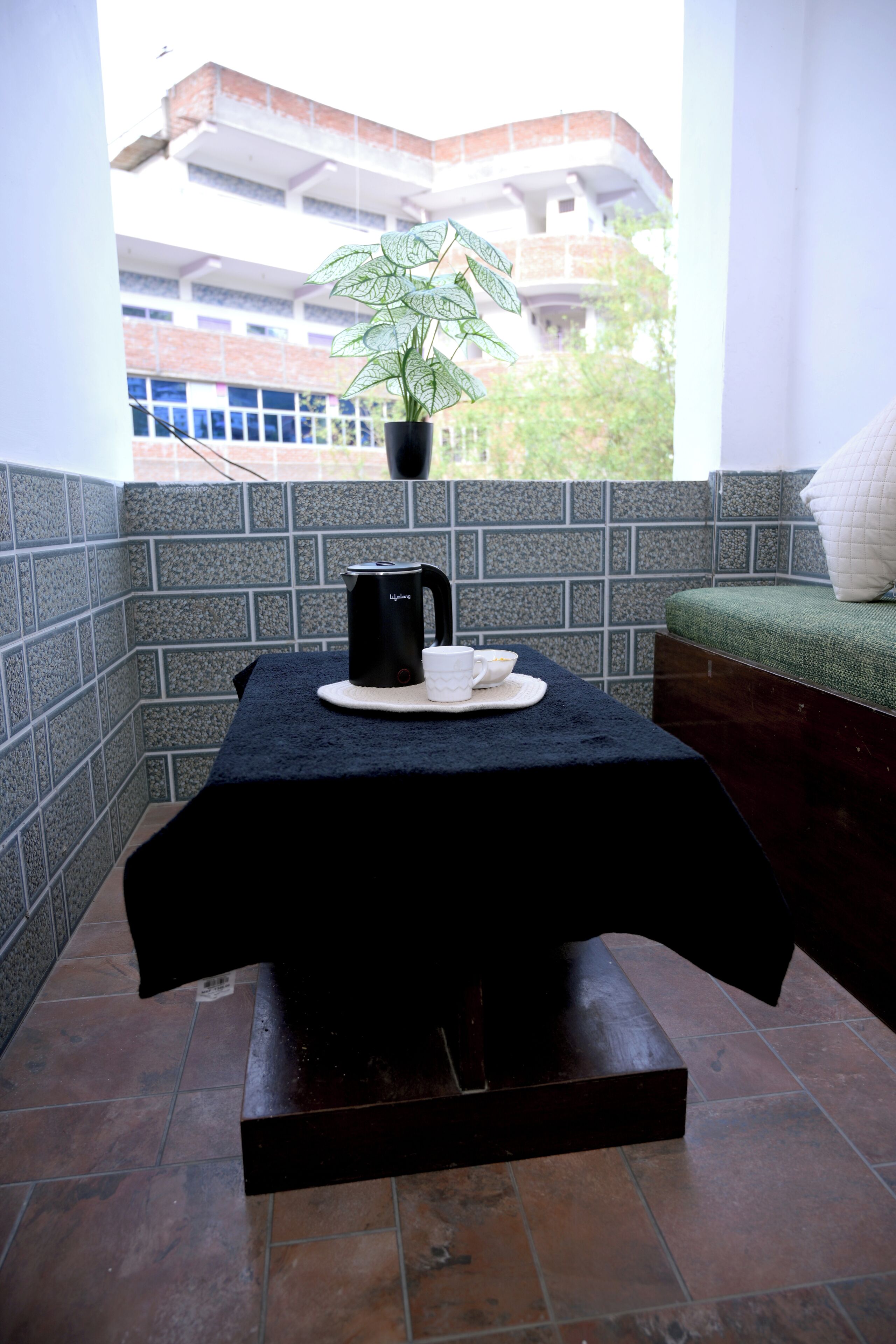 Economy Room, Balcony, Hill View | Outdoor dining