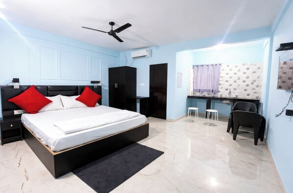 Standard Double Room, Air conditioning - Hotel The Boss House Near Beach (Arambol)